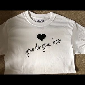 You Do You Boo Graphic Tshirt Adult